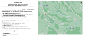 Road Closure map Northend Road